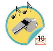 Dog Whistler - for those fundraisers who have sent 10 emails