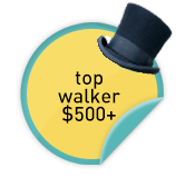 Top Walker - for those veteran walkers who raised $500 or more last year