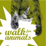 Walk for Animals - Cat Logo