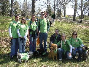 Waggin' for Dollars at Walk for Animals 2009